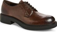Prada Chocolate Leather Derby