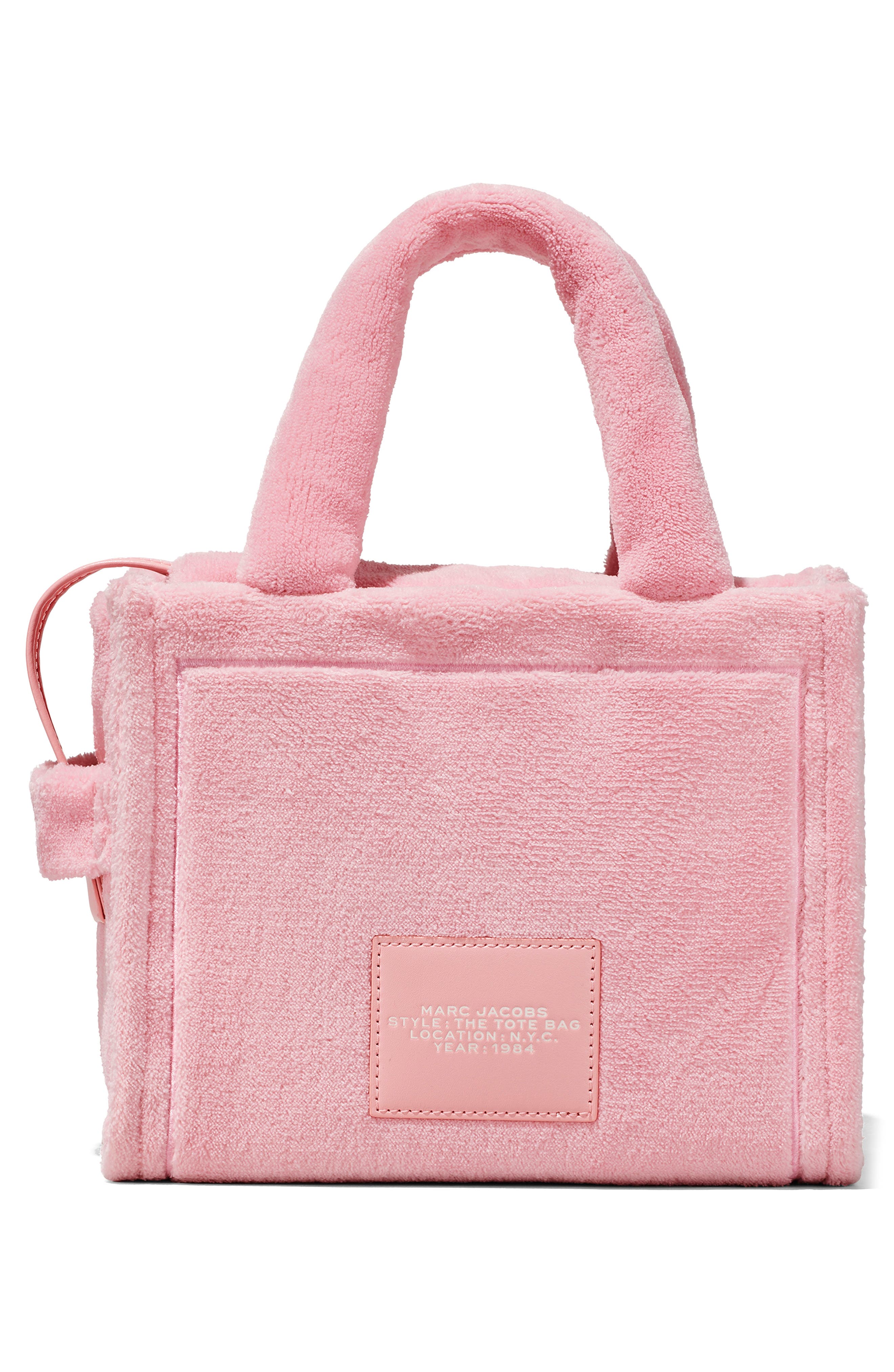 Marc Jacobs The Terry Medium Tote Bag, Alternate, color, Light Pink
