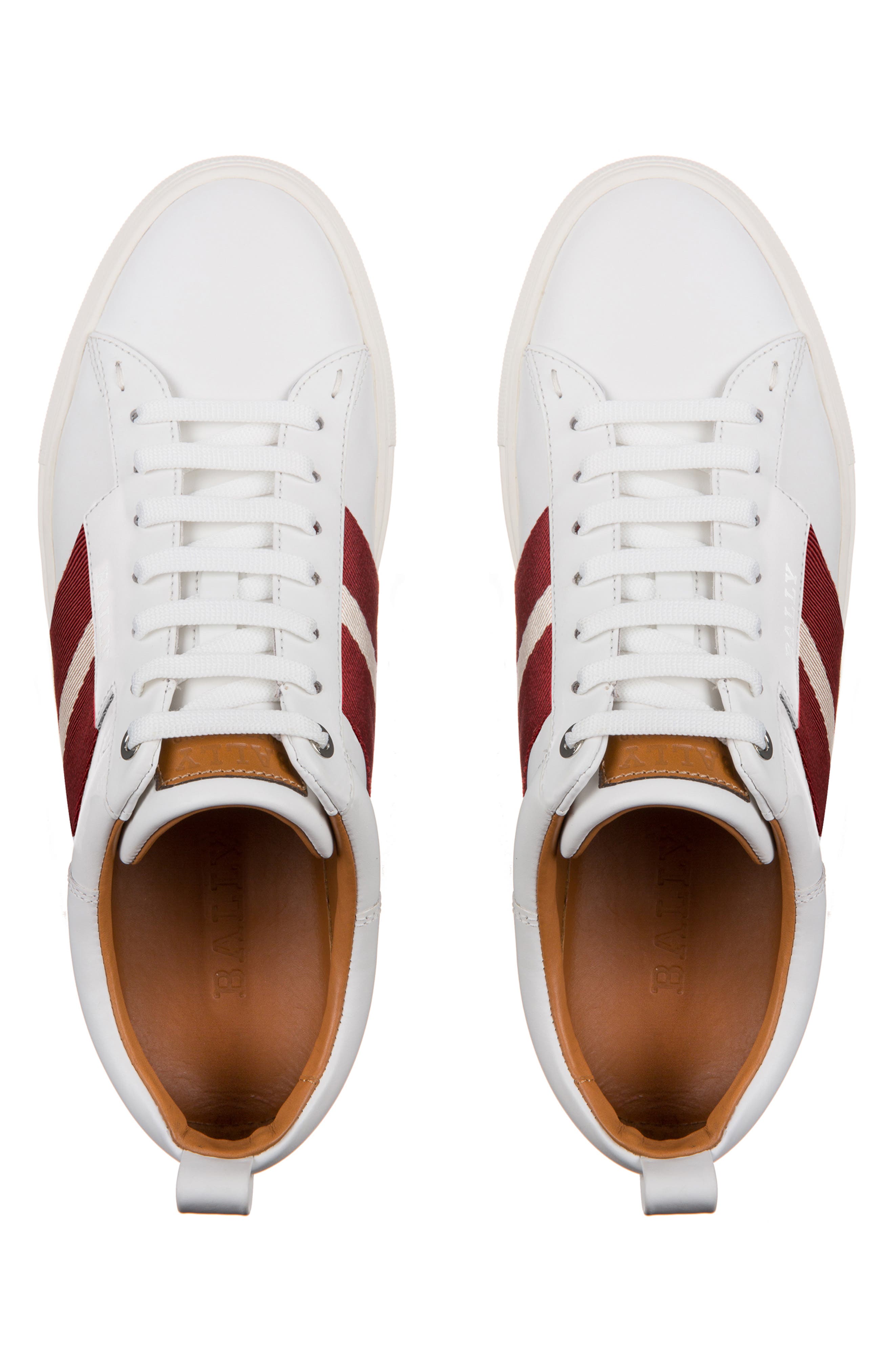 'Helvio' Sneaker, Alternate, color, WHITE/WHITE