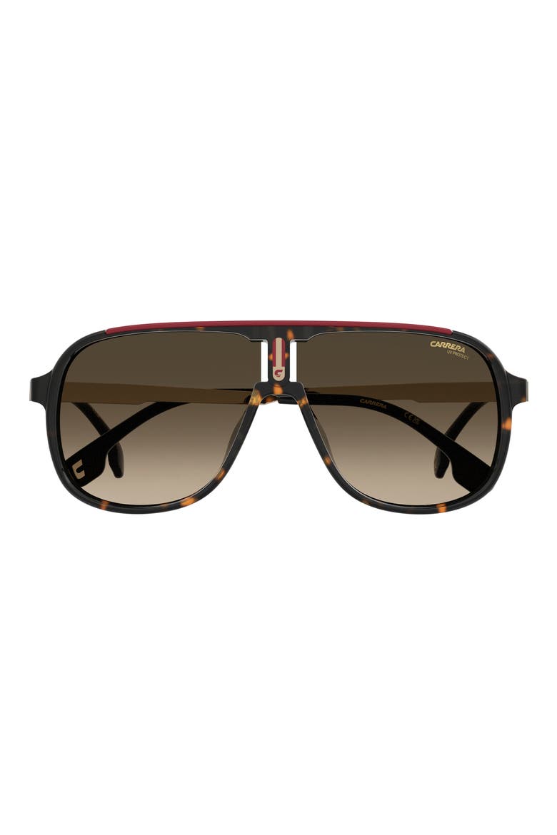 62mm Oversize Gradient Square Sunglasses, Alternate, color, 0O63-HA