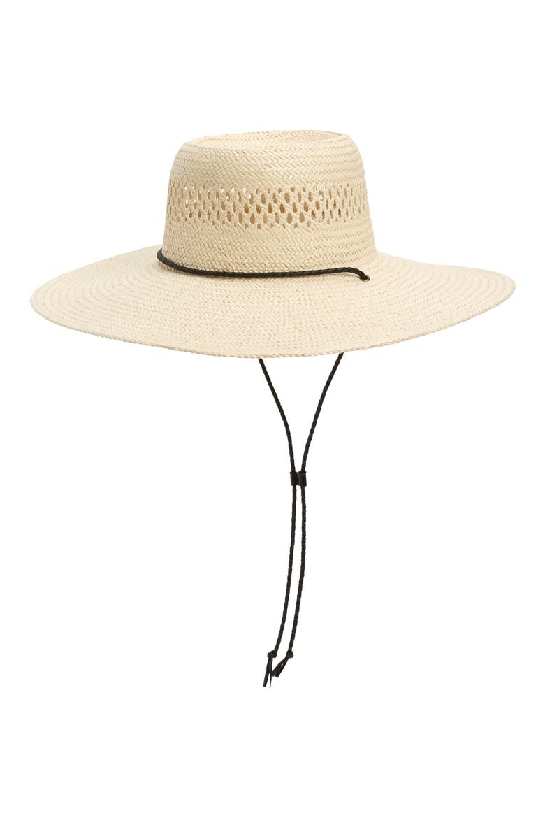Stampede Straw Hat, Main, color, NATURAL STRAW