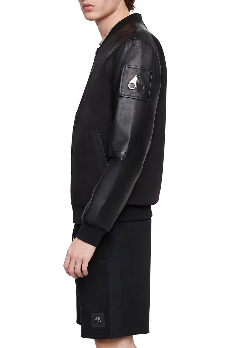 Moose Knuckles Neuville Bomber Jacket, Alternate, color,