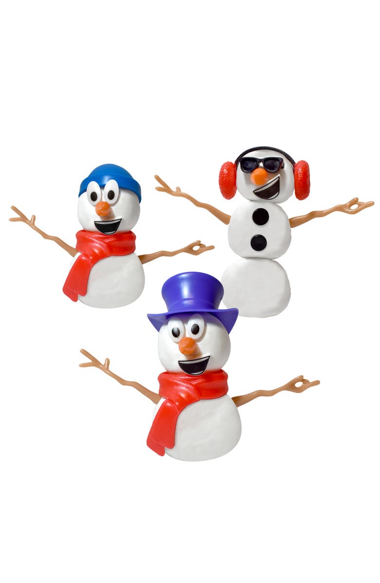 Build Buddiez Snowman Craft Kit 3 Pack, 5+, Alternate, color, Multicolored