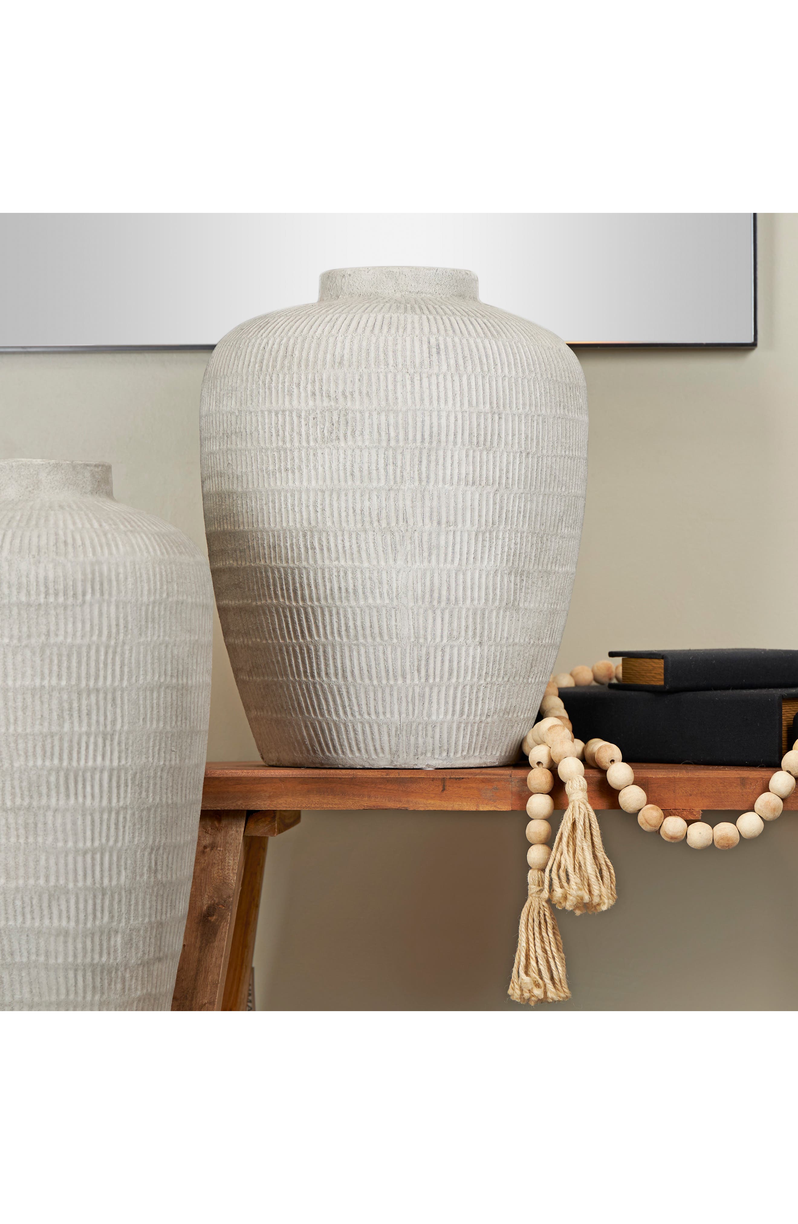 GINGER BIRCH STUDIO Textured Ceramic Vase | Nordstromrack