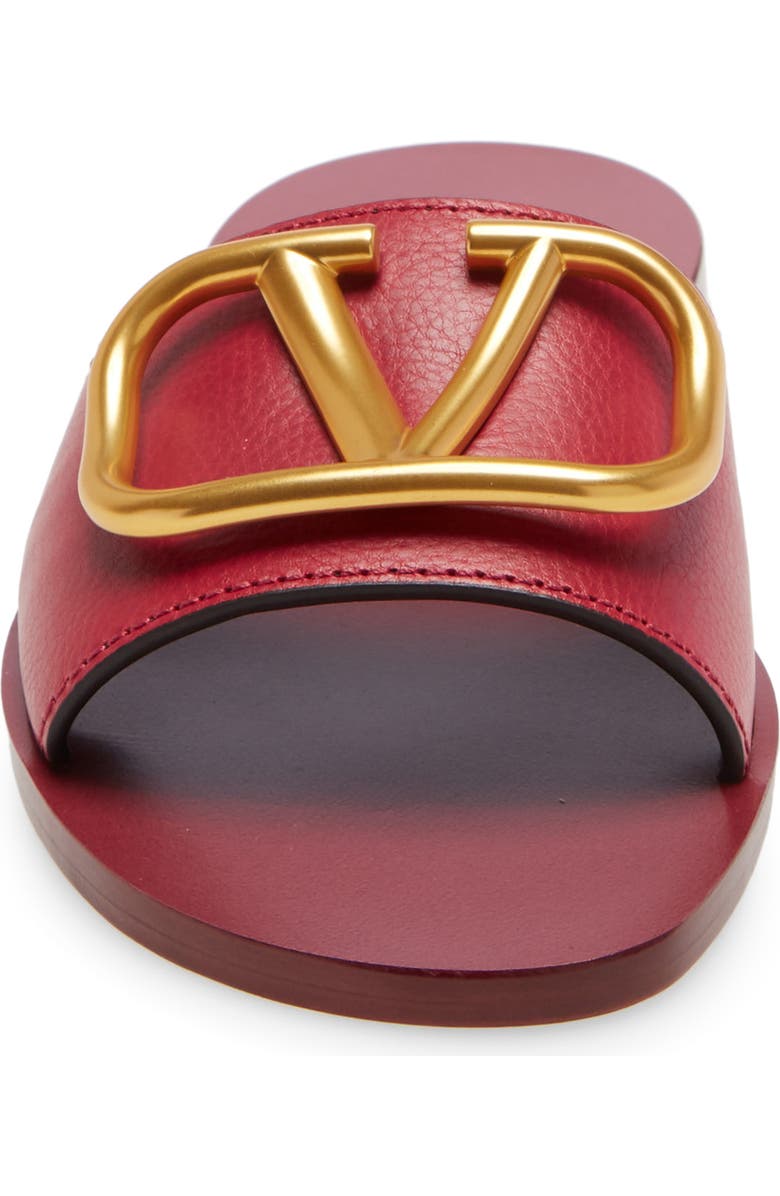 Valentino Garavani VLOGO Slide Sandal, Alternate, color,