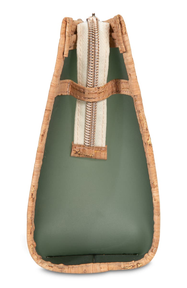 Stephanie Johnson Miami Thyme Medium Zip Cosmetics Bag, Alternate, color, Thyme