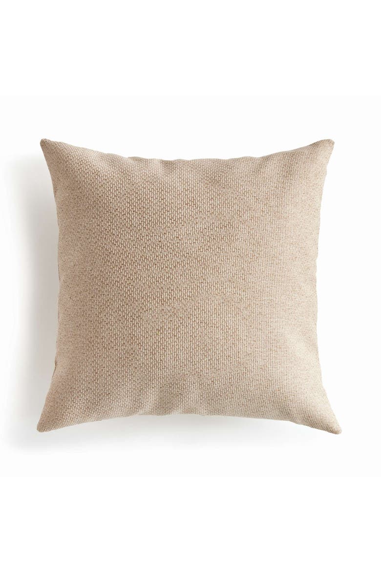 Blake Square Indoor-Outdoor Pillow 24", Main, color, Beige