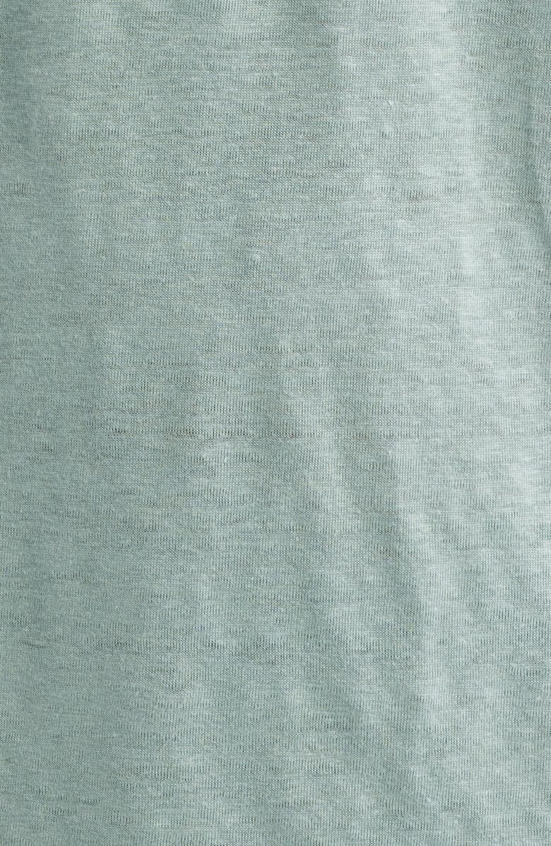 Peter Millar Asinto Tailored Fit Slub Linen Polo, Alternate, color, Willow