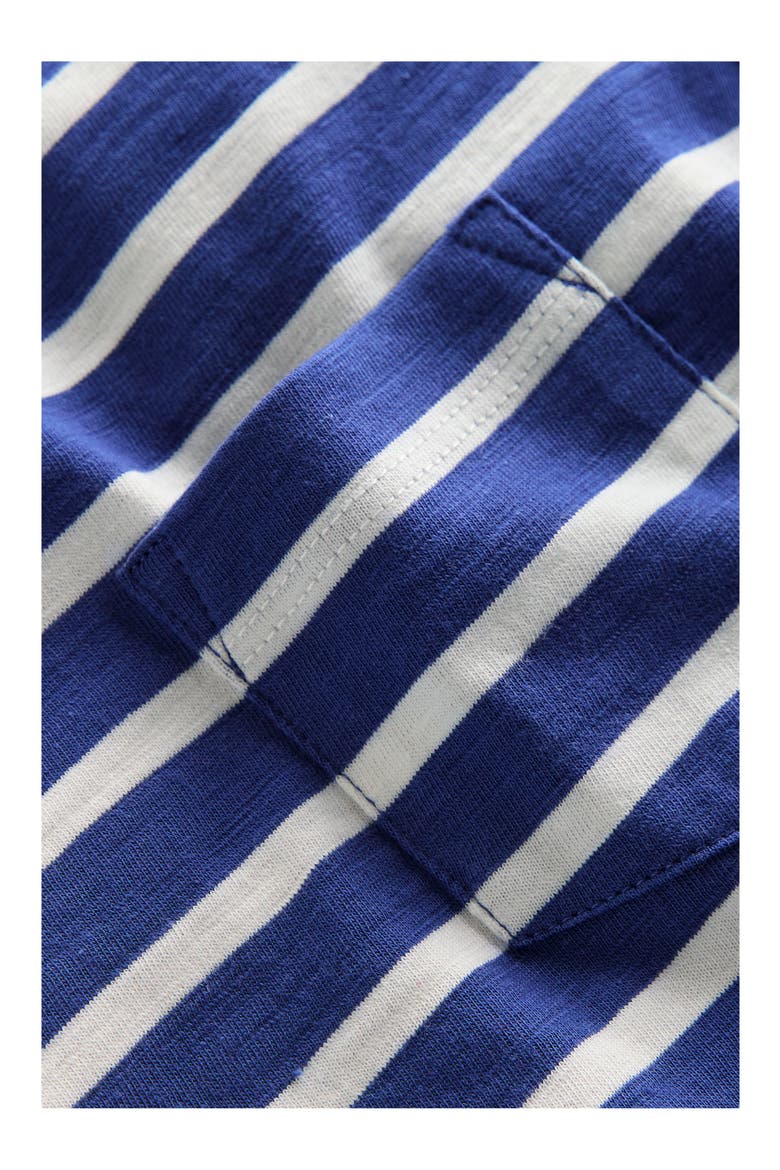 Kids' Stripe Cotton T-Shirt, Alternate, color, HOTCH SLEEVE