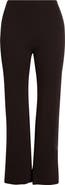 LESET Rio High Waist Flare Leg Knit Pants