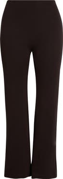 LESET Rio High Waist Flare Leg Knit Pants