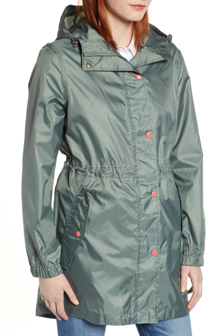 Right As Rain Golightly Packable Waterproof Hooded Jacket, Alternate, color, LAUREL