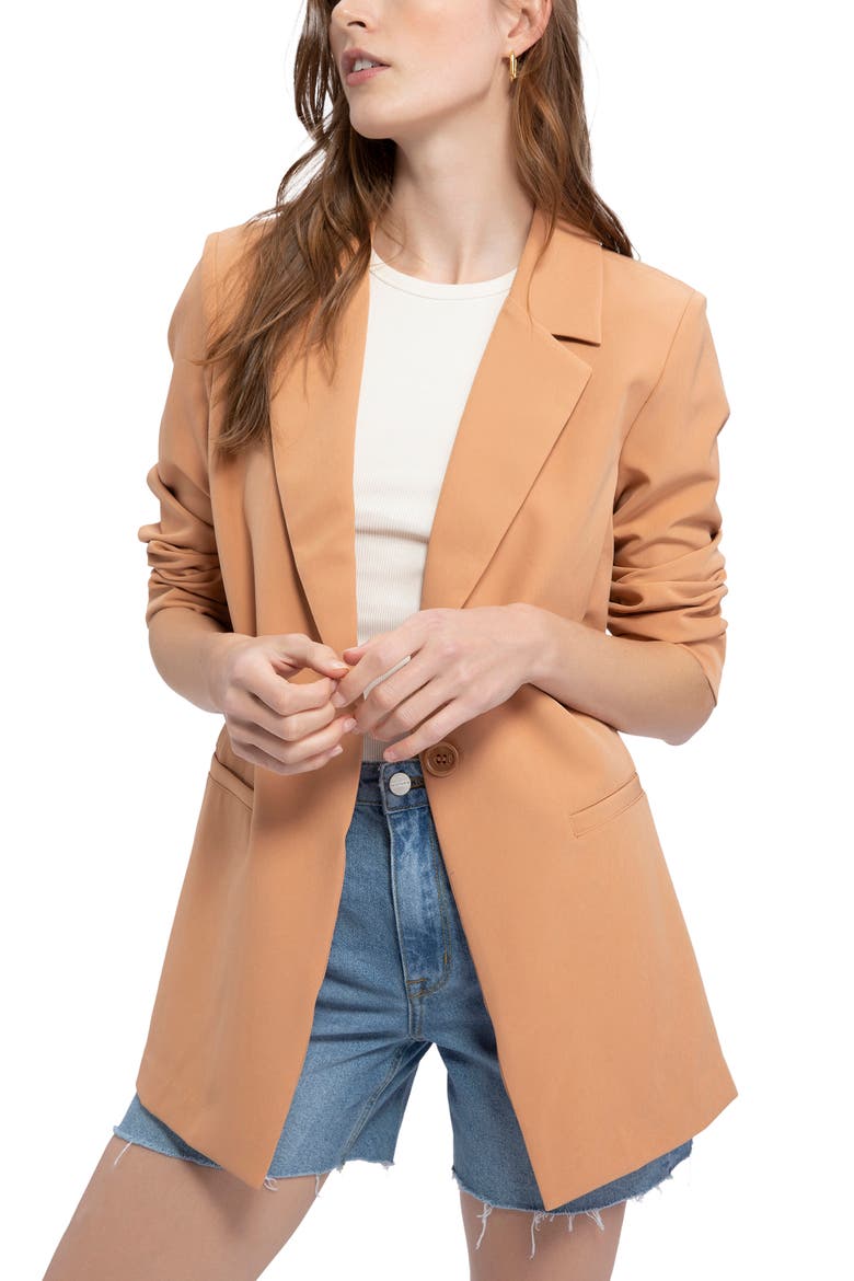 Bryce Woven Blazer, Alternate, color, LION