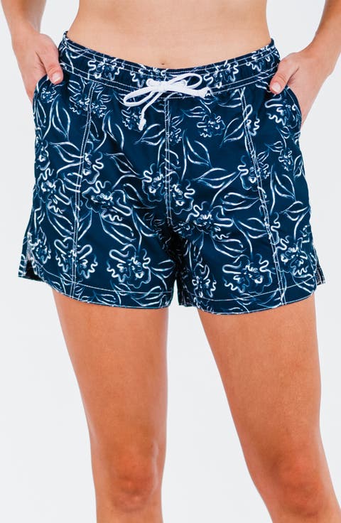 Plus Size 4" Board Shorts