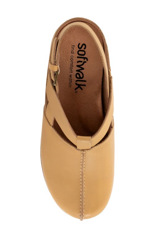 Softwalk ® Arica Slingback Clog In Dusk Yellow