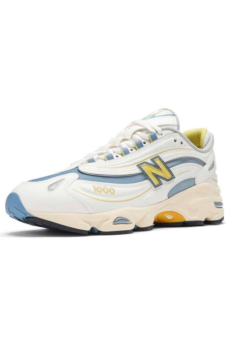 New Balance 1000 Sneaker, Alternate, color, Sea Salt/ Heron Blue
