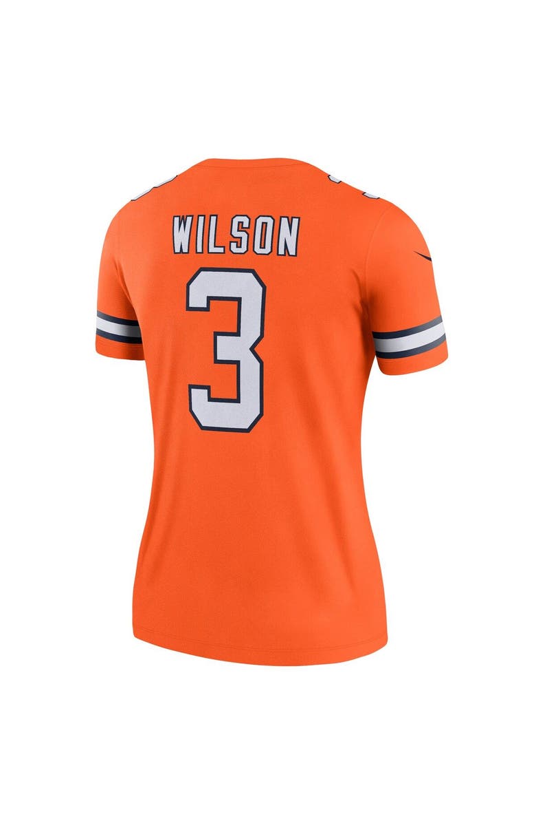 Nike Women's Nike Russell Wilson Orange Denver Broncos Team Alternate Legend Jersey, Alternate, color,
