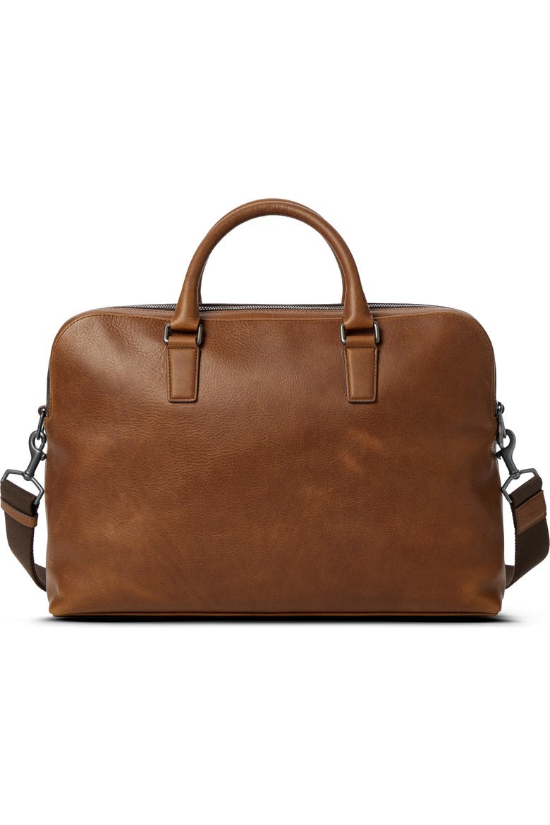 Double Zip Navigator Leather Briefcase (Men) | Nordstrom Double Zip Navigator Leather Briefcase (Men) | Nordstrom