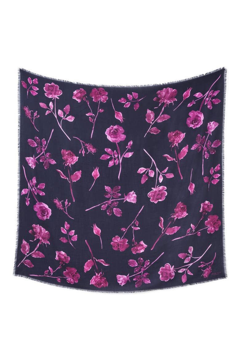 Cashmere & Silk Shawl, Alternate, color, INK MULTI