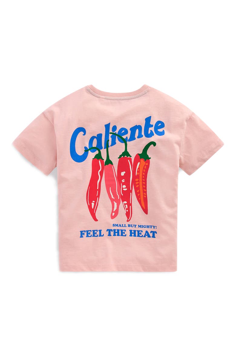 Kids' Chili Graphic Cotton T-Shirt, Alternate, color, VINTAGE PINK CHILLIS