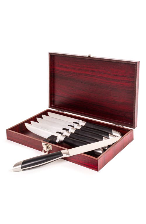 Berghoff Gemini 6-piece Stainless Steel Steak Knife Set In Silver