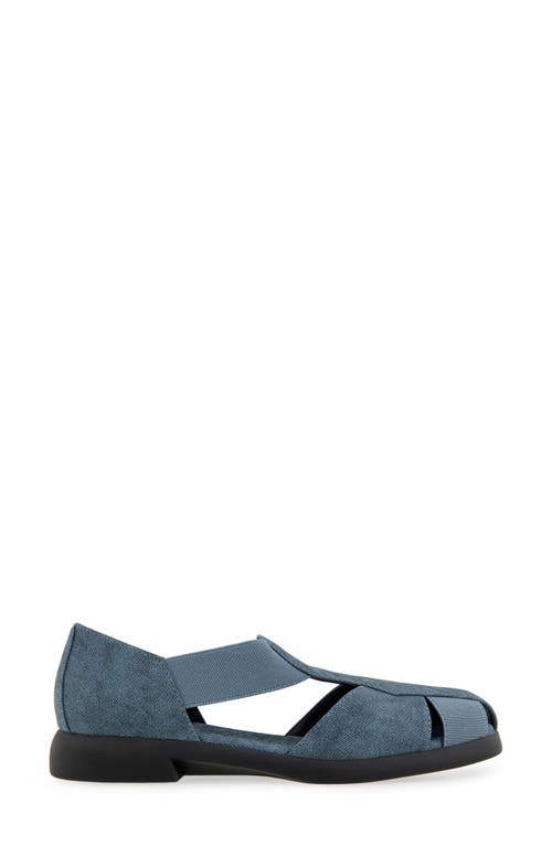 Shop Aerosoles 4give Sandal In Denim Fabric