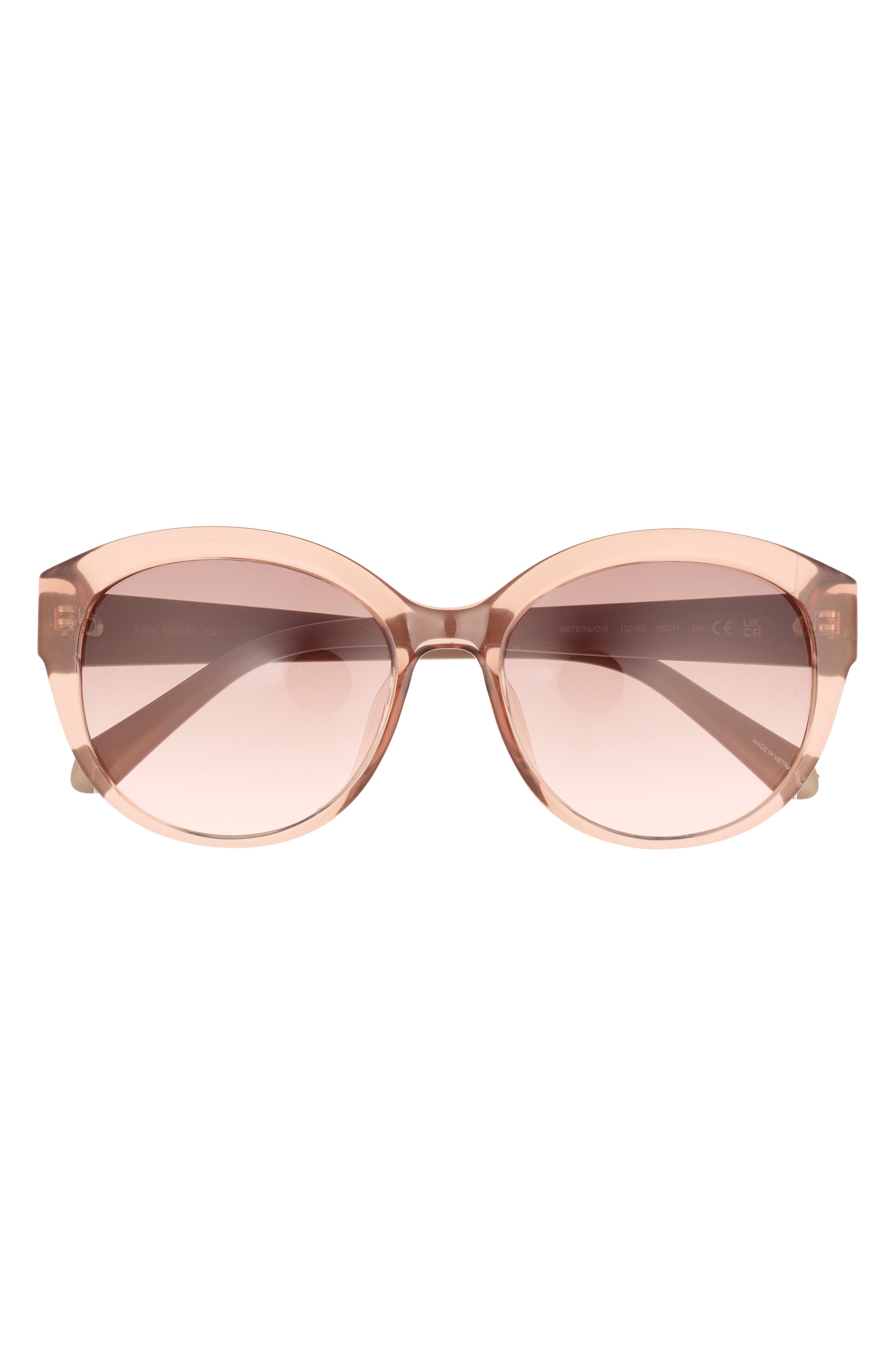 Matera 55mm Gradient Cat Eye Sunglasses