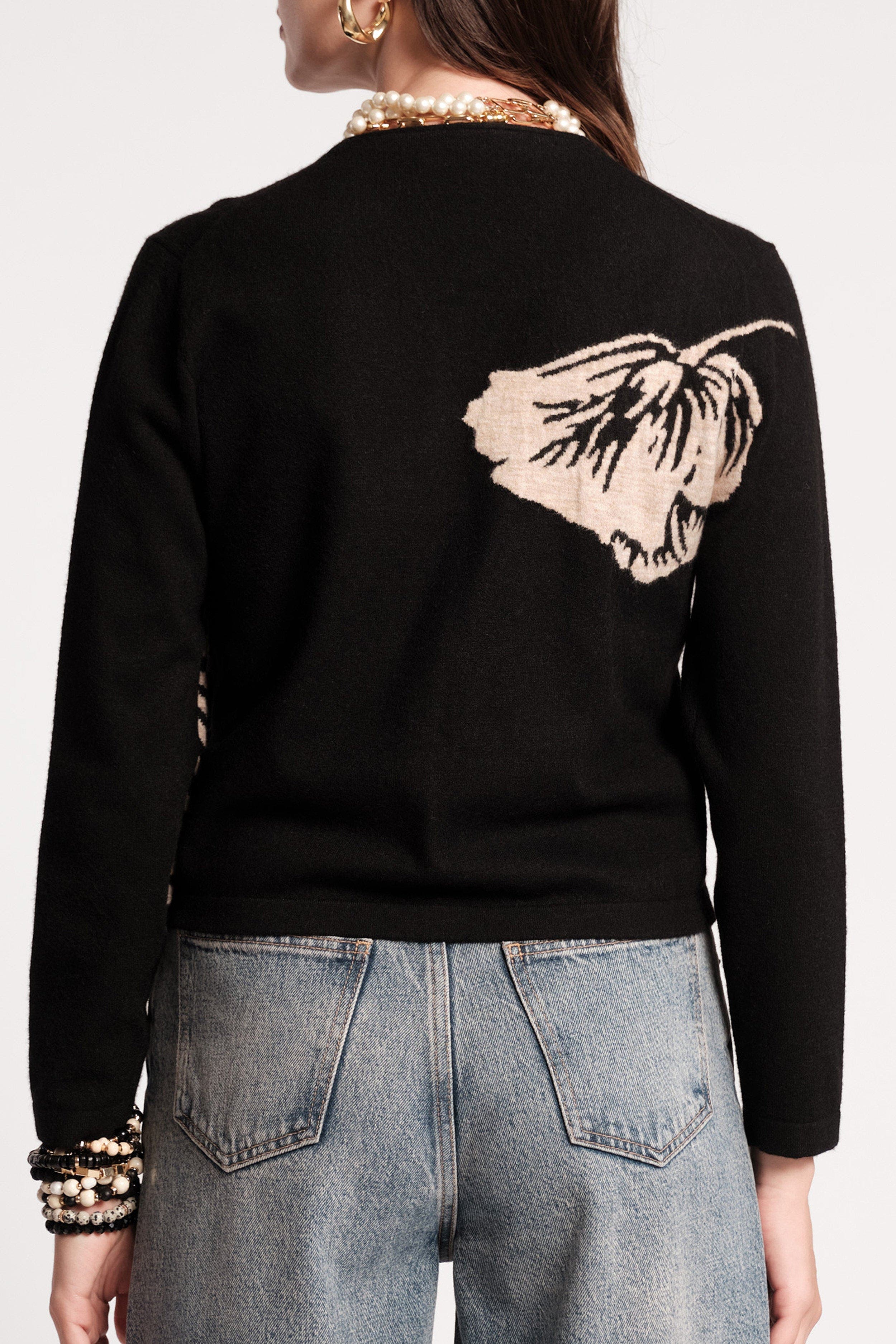 Frances Valentine Darling Cardigan Carefree Chrysanthemum (Women ...