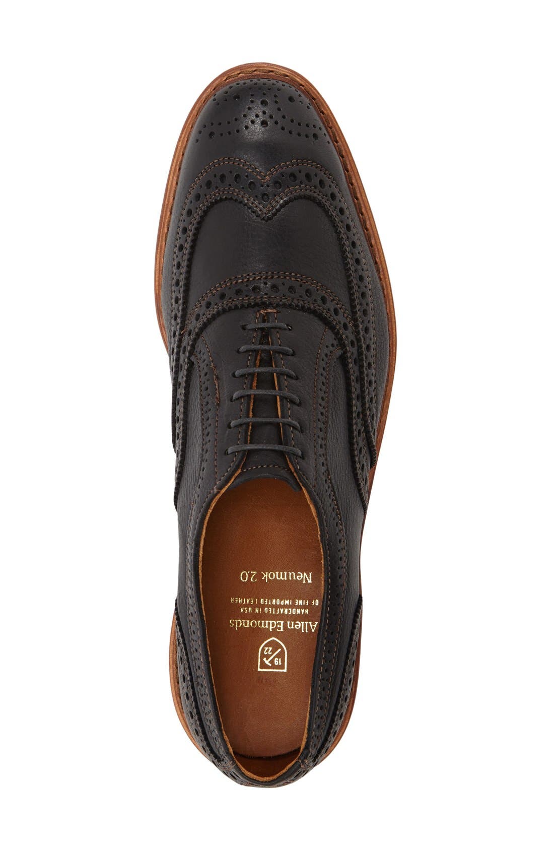 Allen Edmonds Neumok 2.0 Wingtip, Alternate, color, 