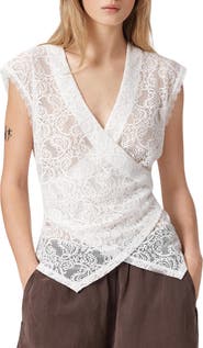 AllSaints Vera Lace Top