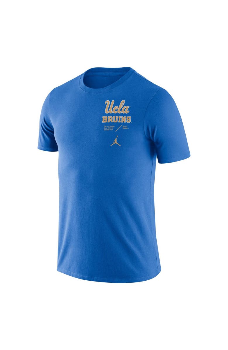 Jordan Brand Men's Jordan Brand Blue UCLA Bruins Team Practice Performance T-Shirt, Alternate, color,
