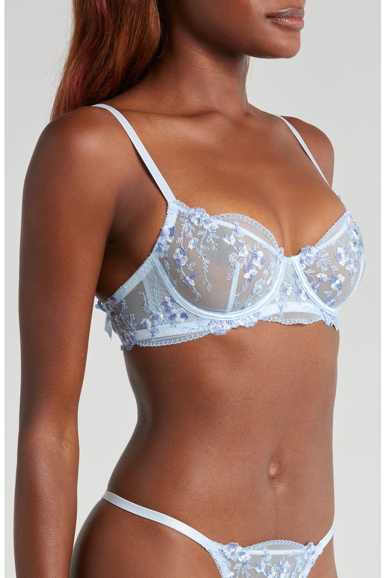 Sofia Underwire Bra, Alternate, color, CORN FLOWER