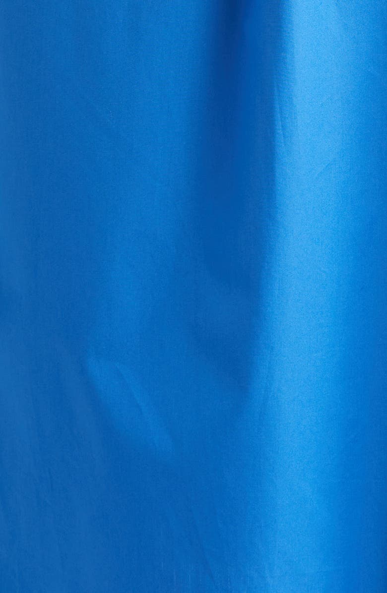 Max Mara Tabata Belted Cotton Shirtdress, Alternate, color, Cornflower Blue