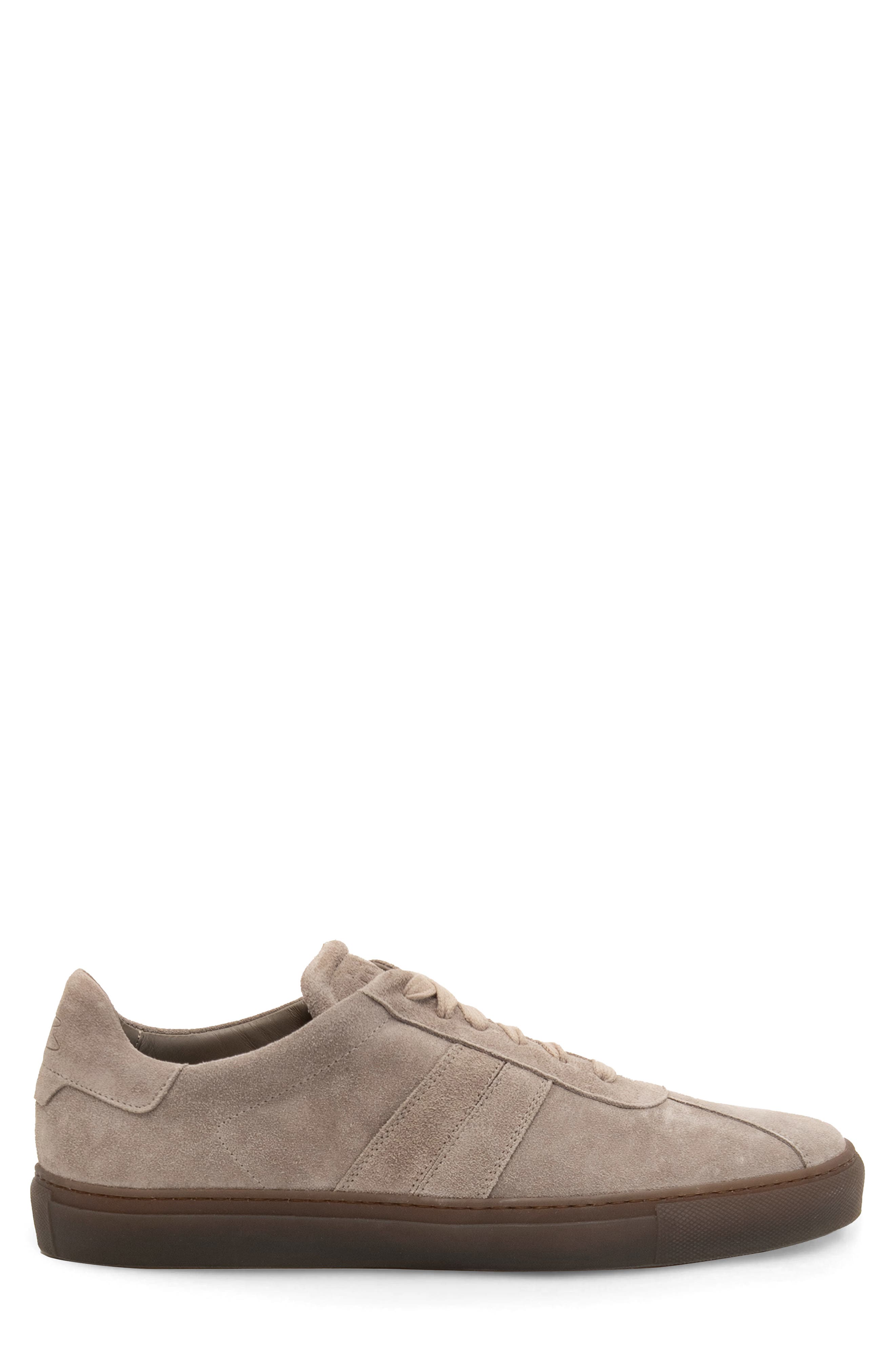 Dalton Suede Low Top Sneaker, Alternate, color, CLAY