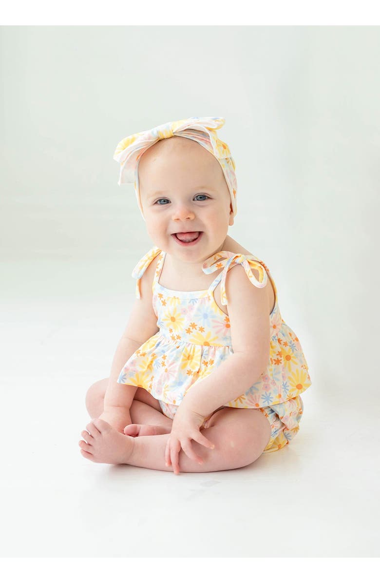 Mabel + Honey Stella Baby Romper, Alternate, color, Multi