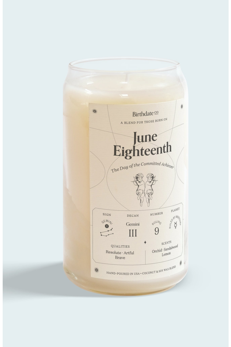 The June Birthday Candle, Main, color, June 18th