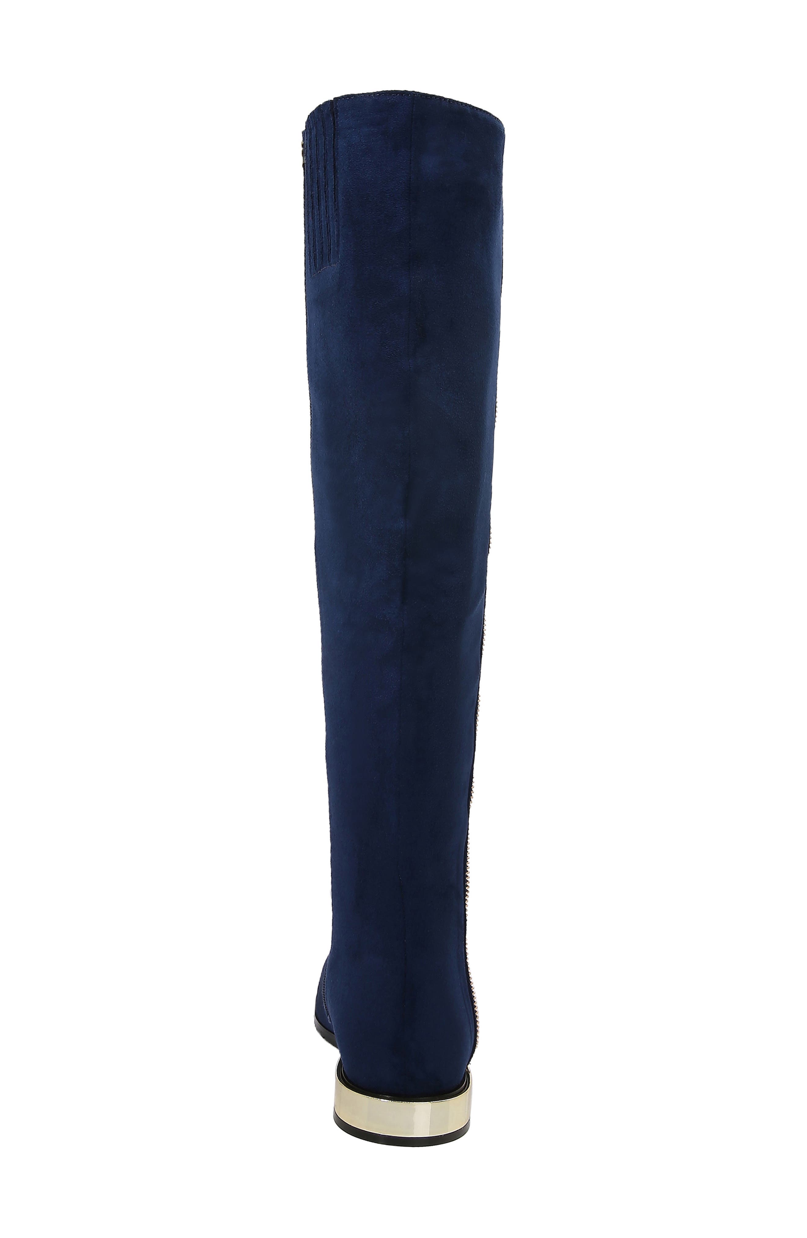 Majestic Knee High Boot, Alternate, color, NAVY