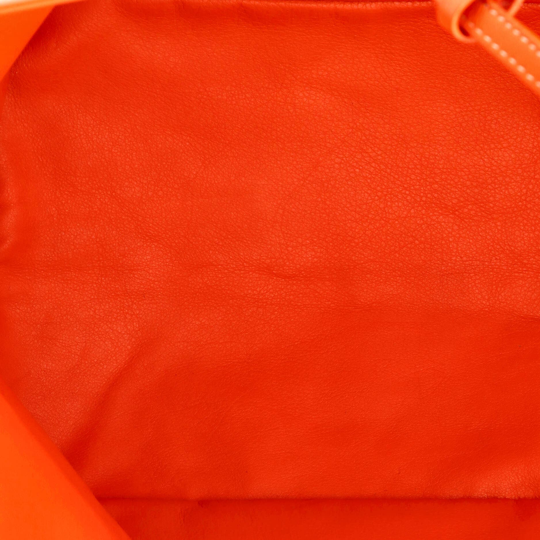 Pre-Owned Goyard Anjou Reversible Tote Coated Canvas GM, Alternate, color, Orange