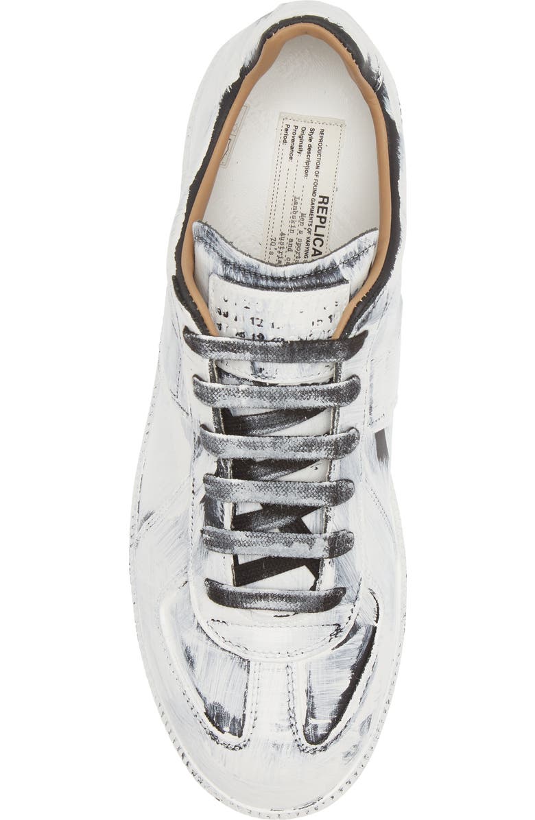 Maison Margiela Replica Paint Low Top Sneaker, Alternate, color,