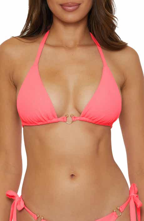Becca Modern Edge Triangle Bikini Top