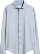 Bugatchi Jimmy OoohCotton® Abstract Print Button-Up Shirt