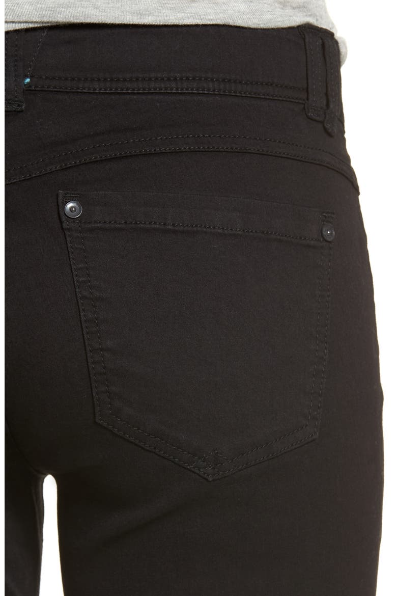 'Ab'Solution Itty Bitty Bootcut Jeans (Nordstrom Exclusive), Alternate, color, BLACK