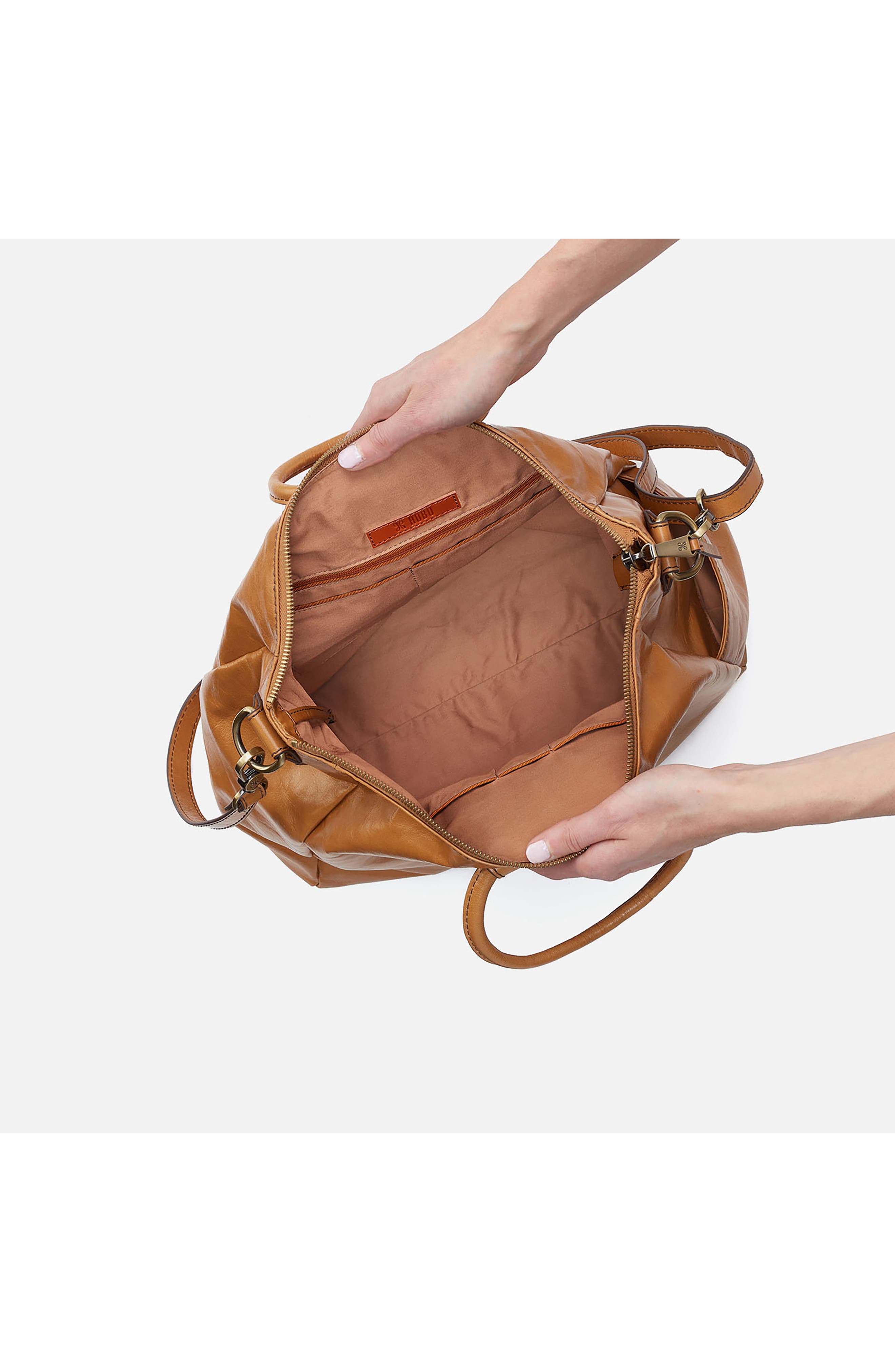 HOBO Sheila Leather Top Handle Tote, Alternate, color, 