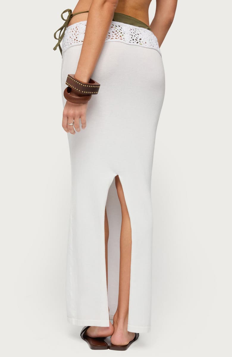 EDIKTED Maven Cover-Up Skirt, Alternate, color,
