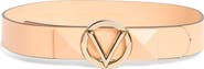 VALENTINO BY MARIO VALENTINO Mati VLOGO Buckle Leather Belt