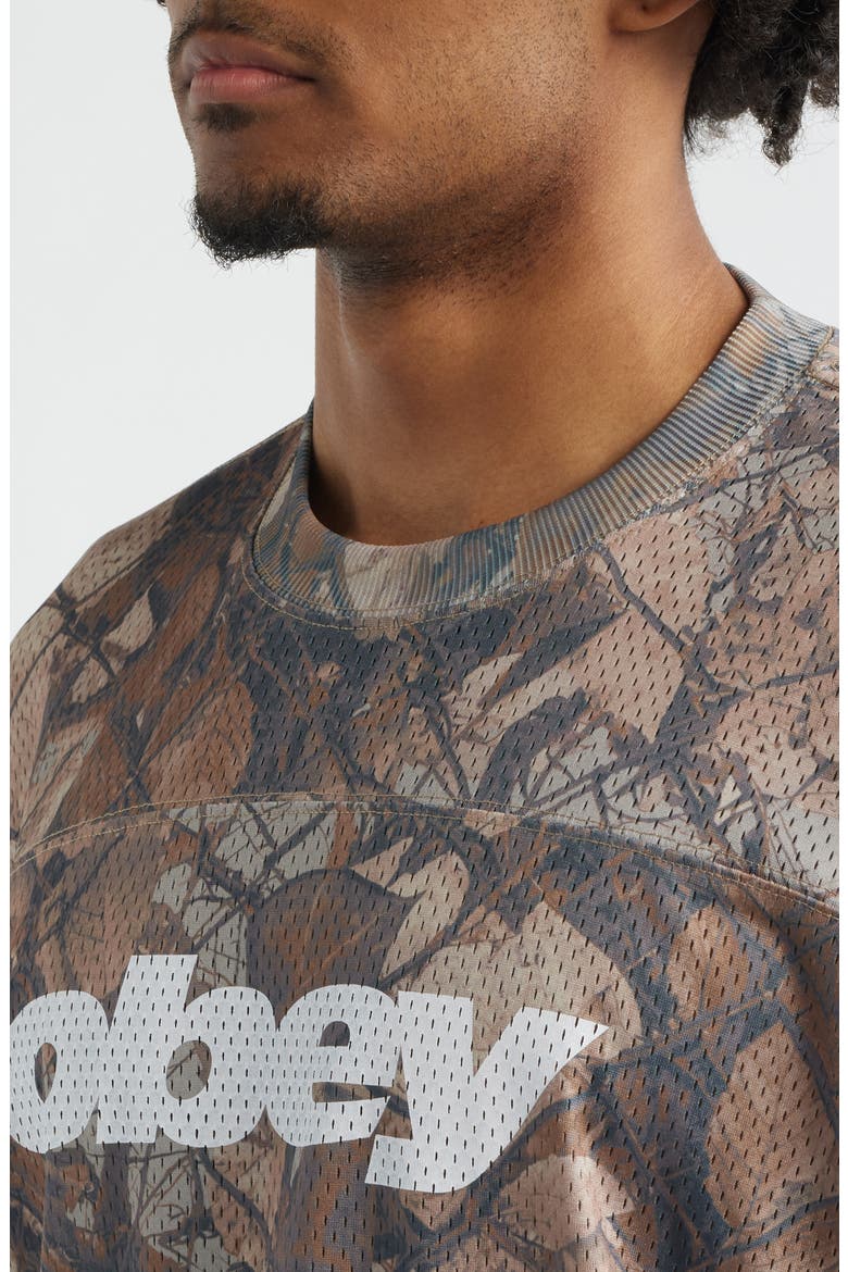 Logo Camouflage Practice Jersey, Alternate, color, FENCE CAMO
