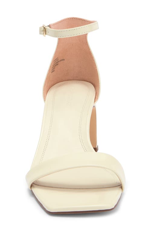 Nordstrom Naiomi Ankle Strap Sandal In Ivory Vanilla
