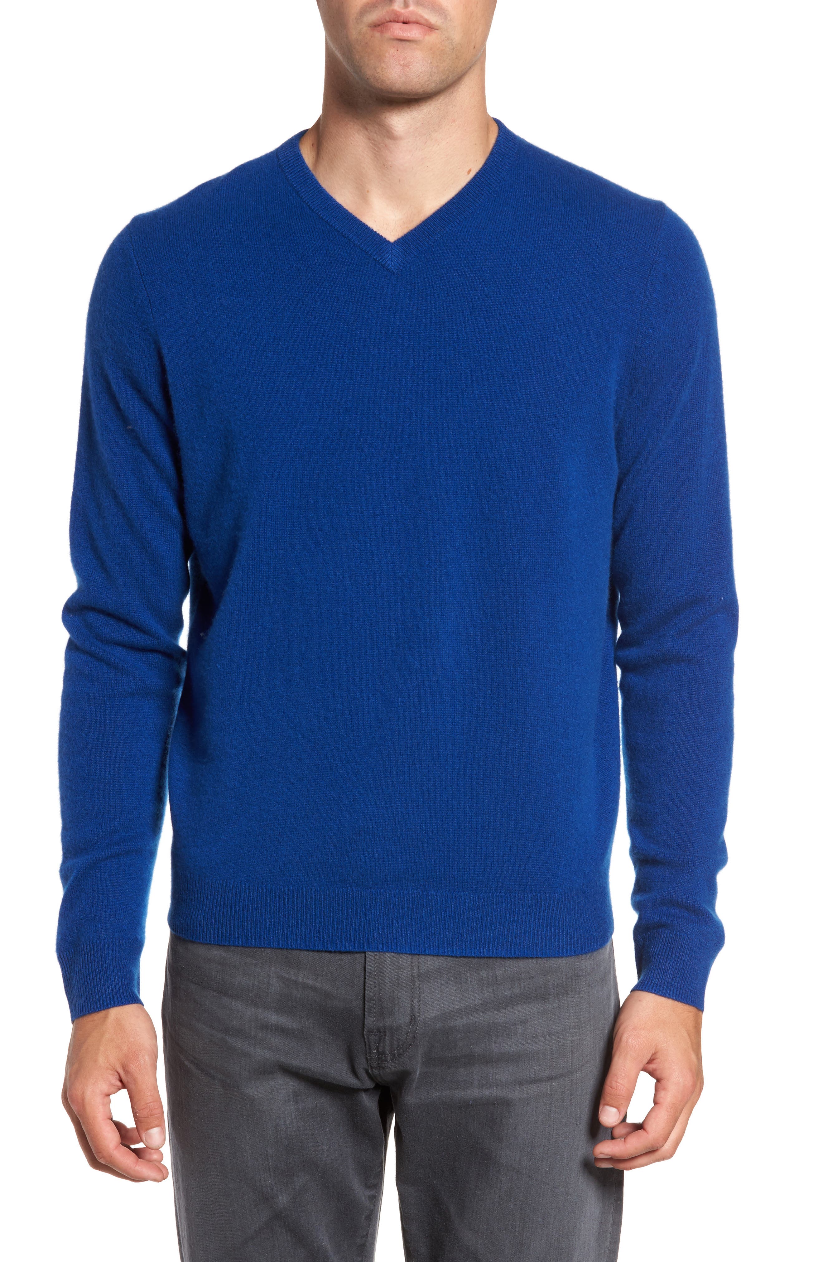 Nordstrom V-Neck Cashmere Sweater