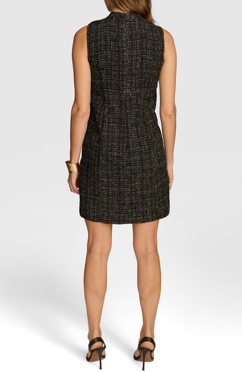 Tweed Sleeveless Sheath Dress