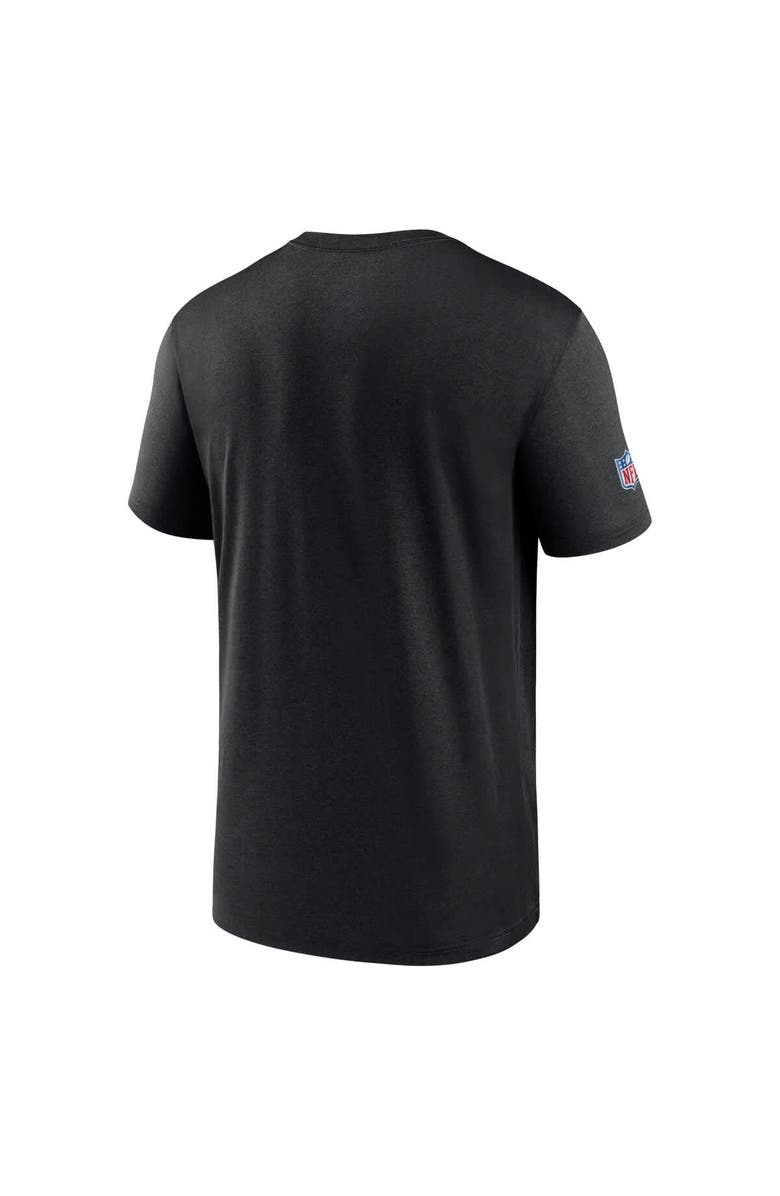 Nike Men's Nike Black Washington Commanders Sideline Legend Performance T-Shirt, Alternate, color, 